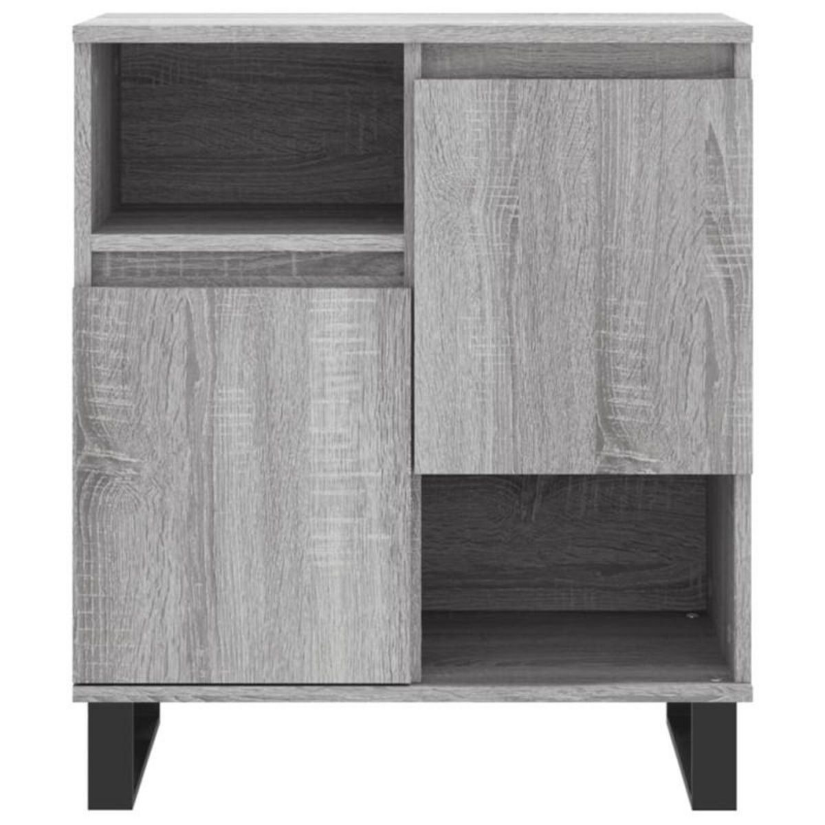 VIDAXL Buffet Sonoma gris 60x35x70 cm Bois d ingénierie