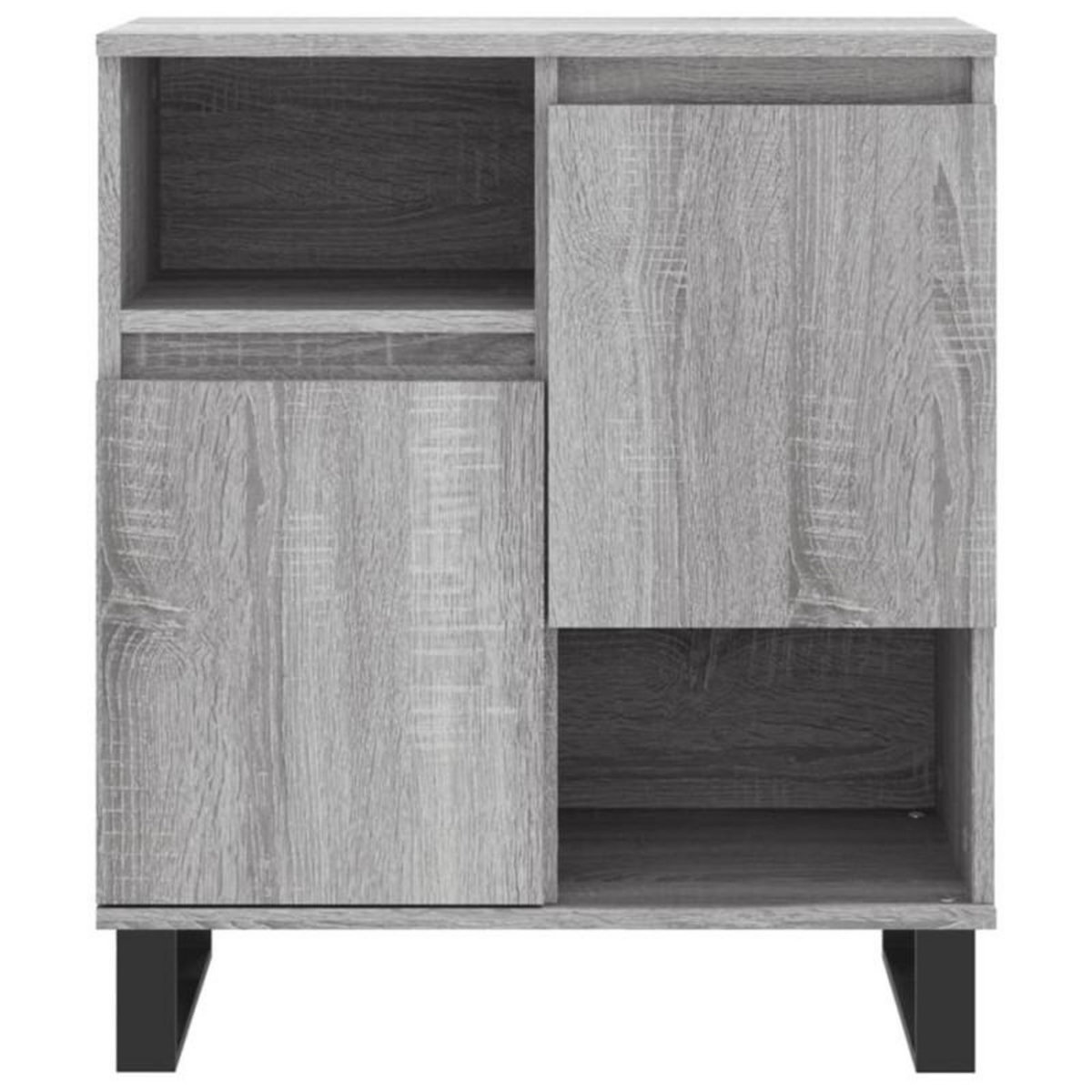 VIDAXL Buffet Sonoma gris 60x35x70 cm Bois d ingénierie