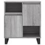 Voir la diapositive 5 : VIDAXL Buffet Sonoma gris 60x35x70 cm Bois d ingénierie