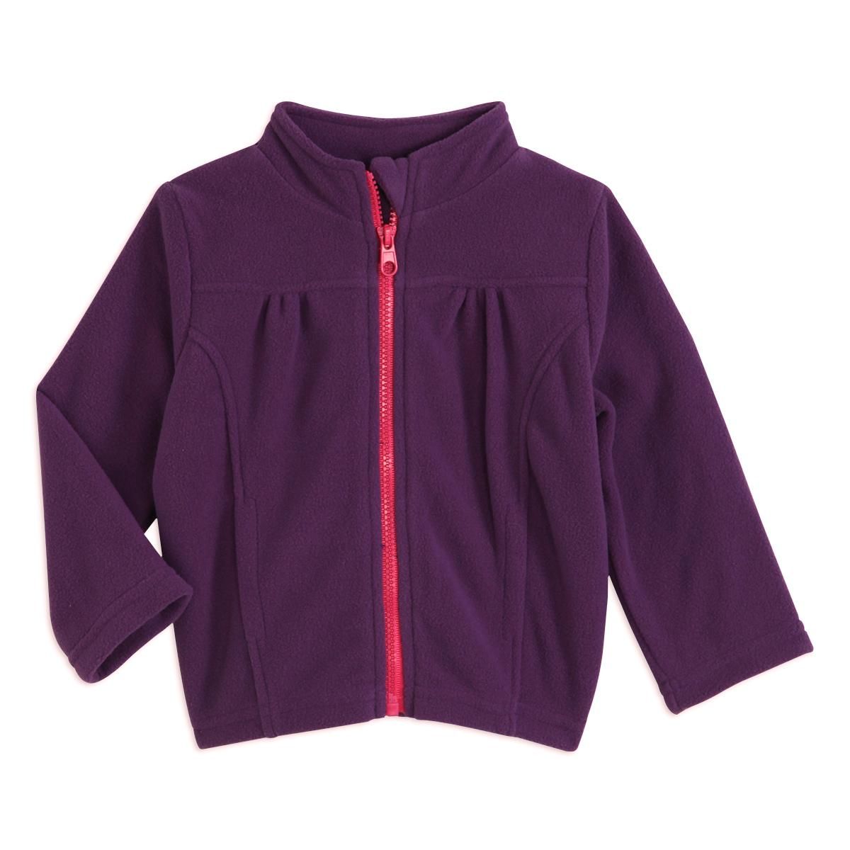 IN EXTENSO Gilet polaire col montant bébé