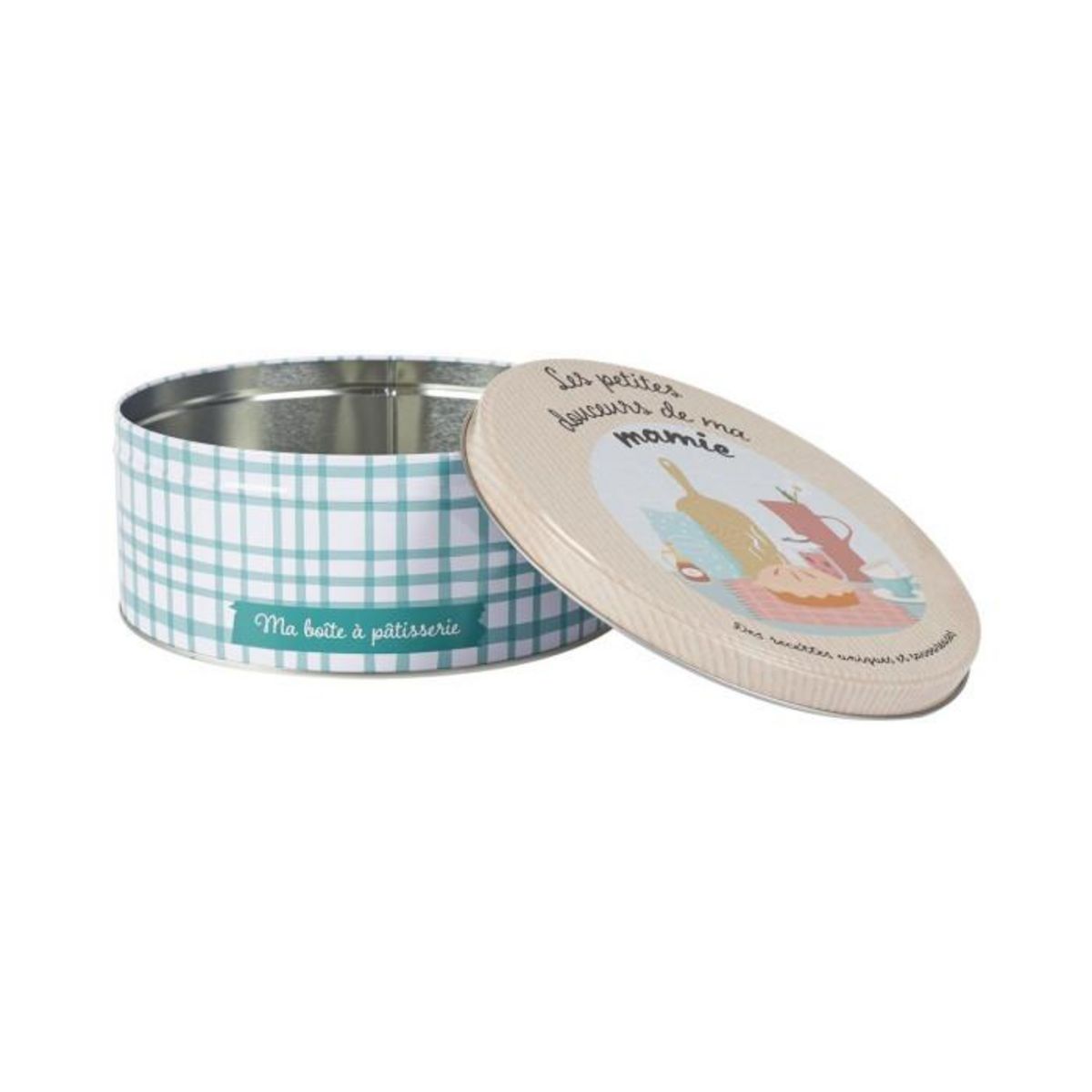 Paris Prix Lot de 3 Boîtes à Biscuits  Mamie Lily  22cm Multicolore