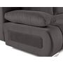 Voir la diapositive 5 : BEST MOBILIER Elio - canapé 3 places convertible - avec coffre - en velours et velours côtelé