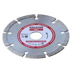 KREATOR Disque diamant béton, pierre - Alésage 22,2 mm 1 disque 230 mm 2,4 mm