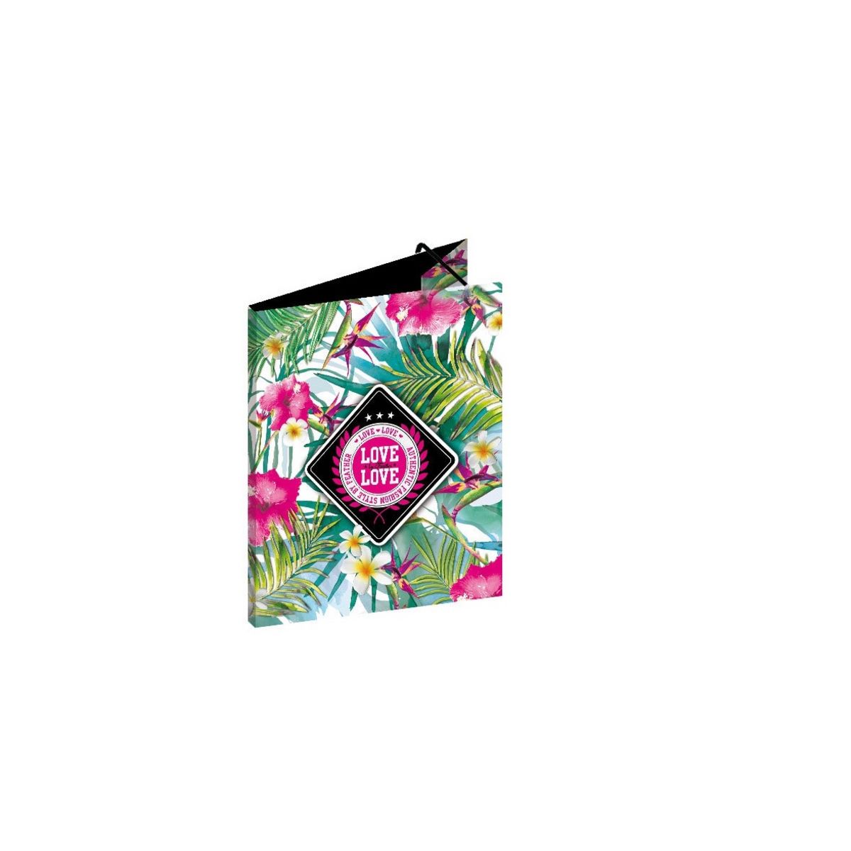 Chemises carton A4 Love Love - Fond blanc