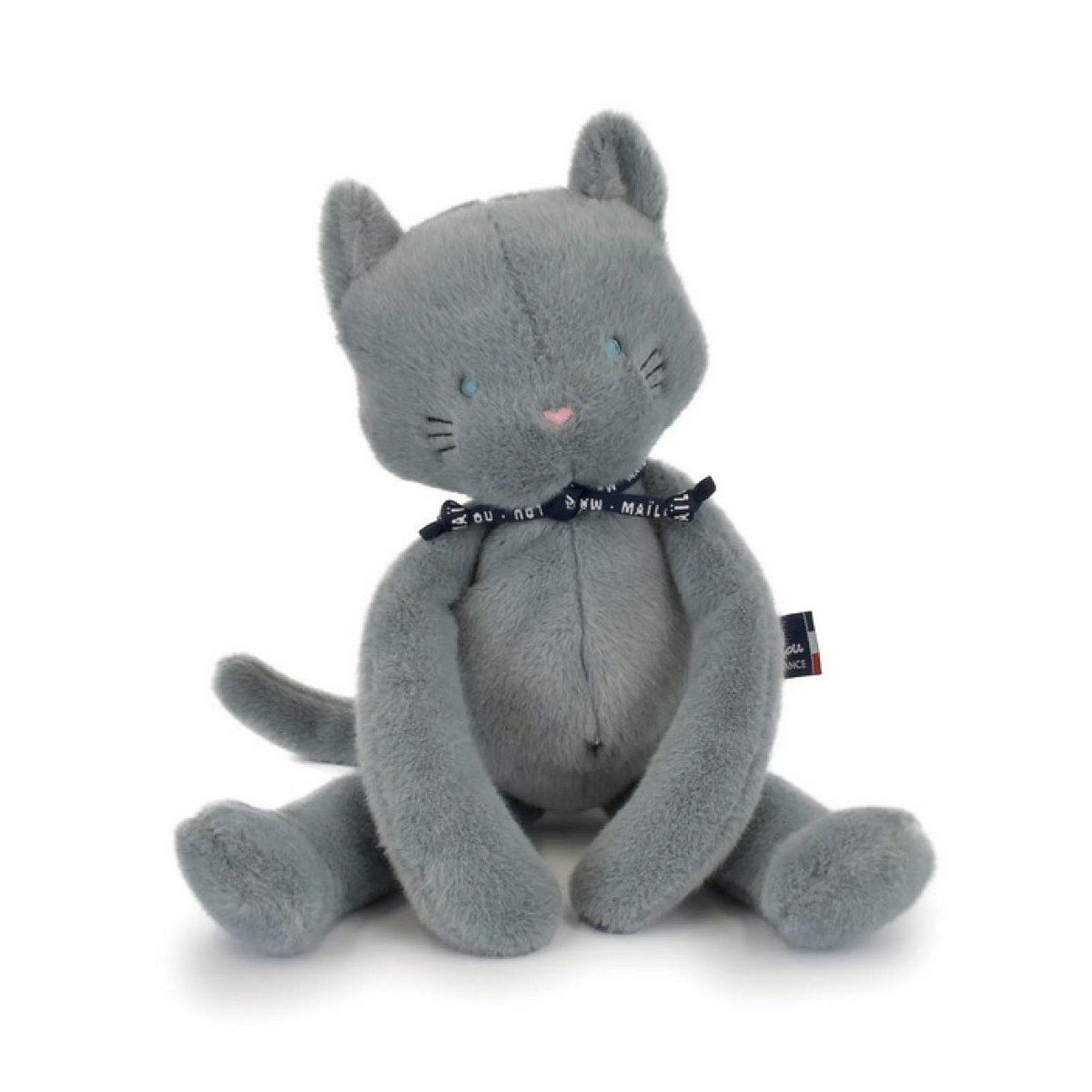 MAILOU Chat meloe 56cm bleu gris