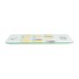 Voir la diapositive 2 : LITTLE BALANCE LITTLE BALANCE Balance de cuisine electronique 8341 Slim - 5 kg / 1 g - Plateau en verre trempe - Extra-plate - BD Ananas