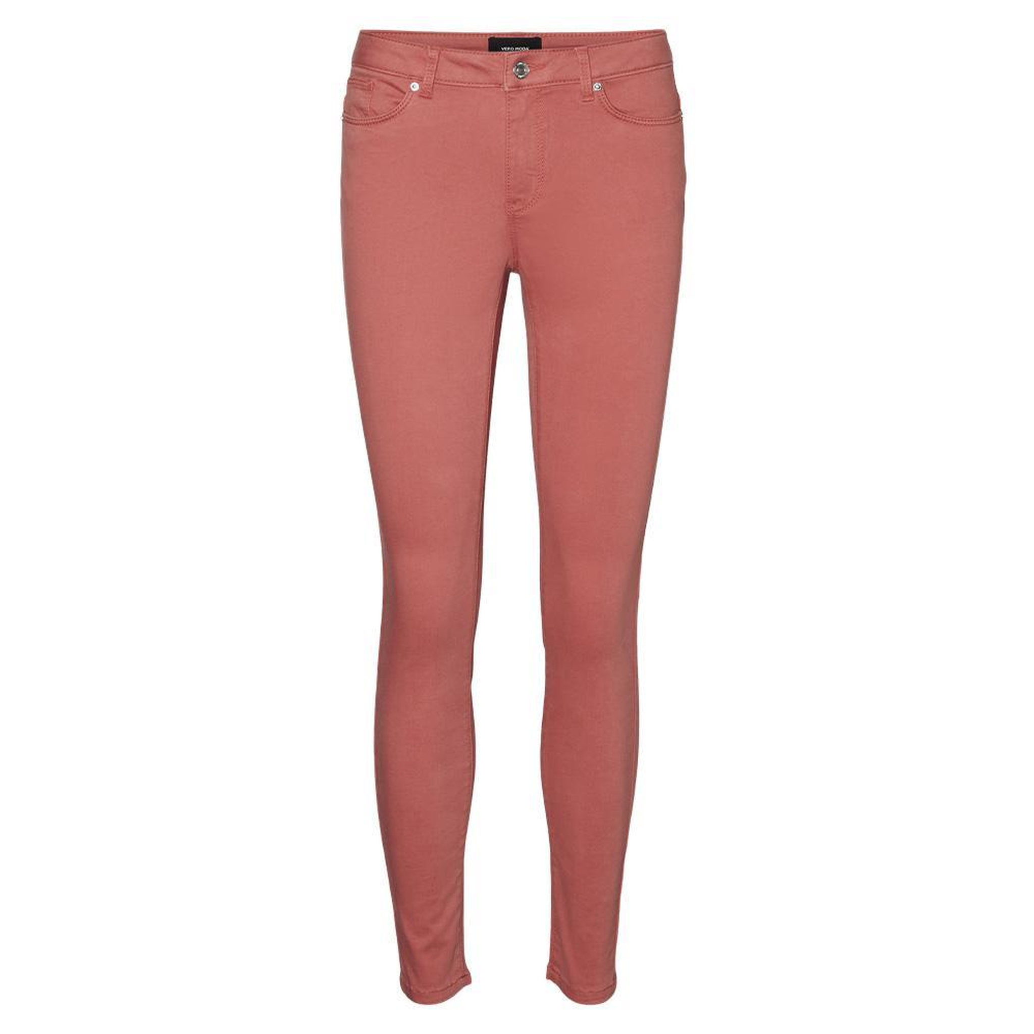 Vero Moda Jean slim Rouge Femme Vero Moda Vea. Coloris disponibles : Rouge
