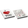 CLEMENTINA FROG Agenda scolaire journalier souple I Love you coeur 2021-2022