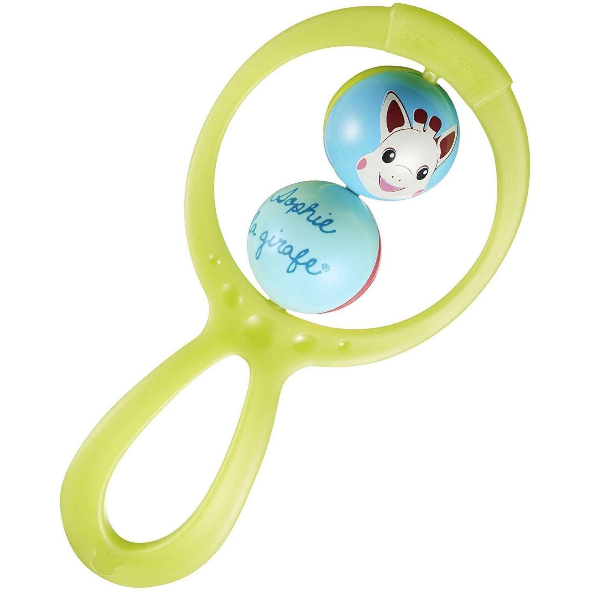 Voir la diapositive 1 : VULLI Hochet 2 boules swing - Sophie la Girafe