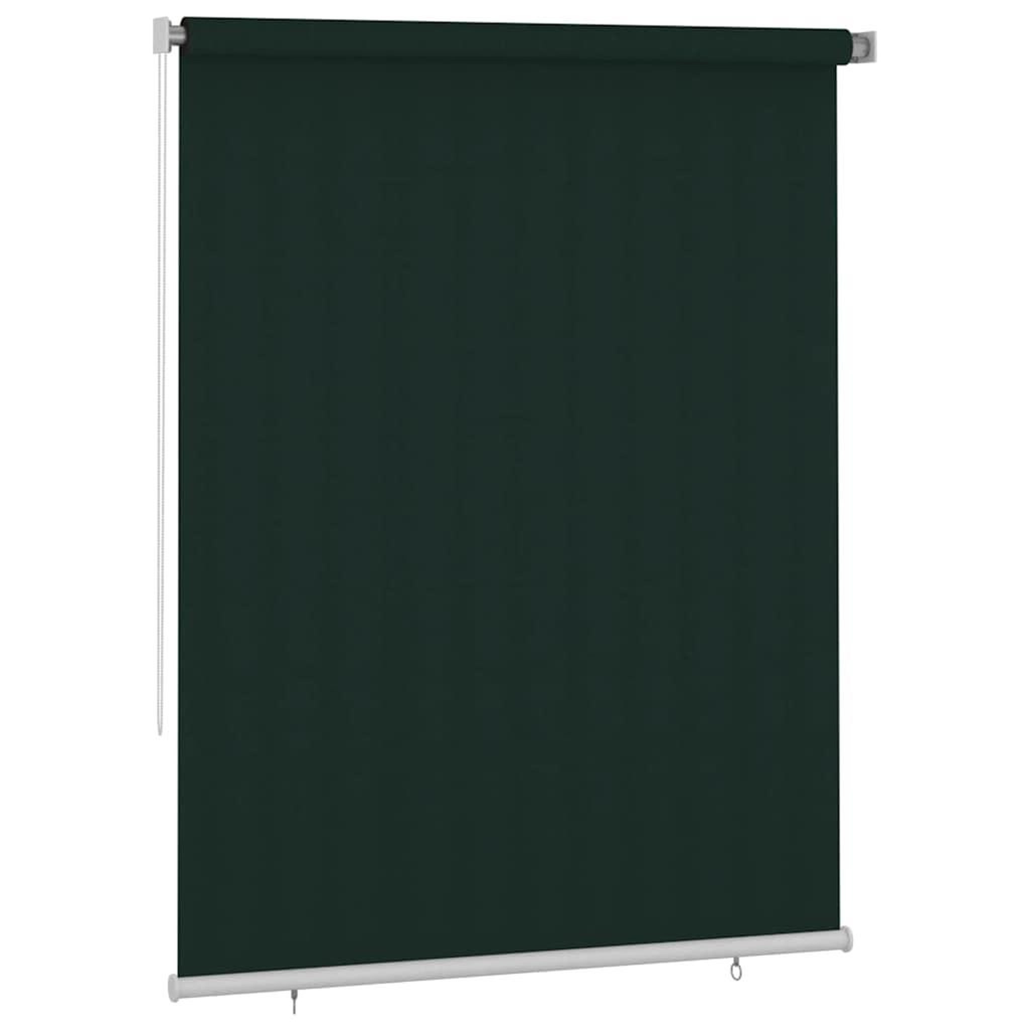 Voir la diapositive 2 : VIDAXL Store roulant d'exterieur 185 (l) x 230 (h) cm vert fonce hdpe