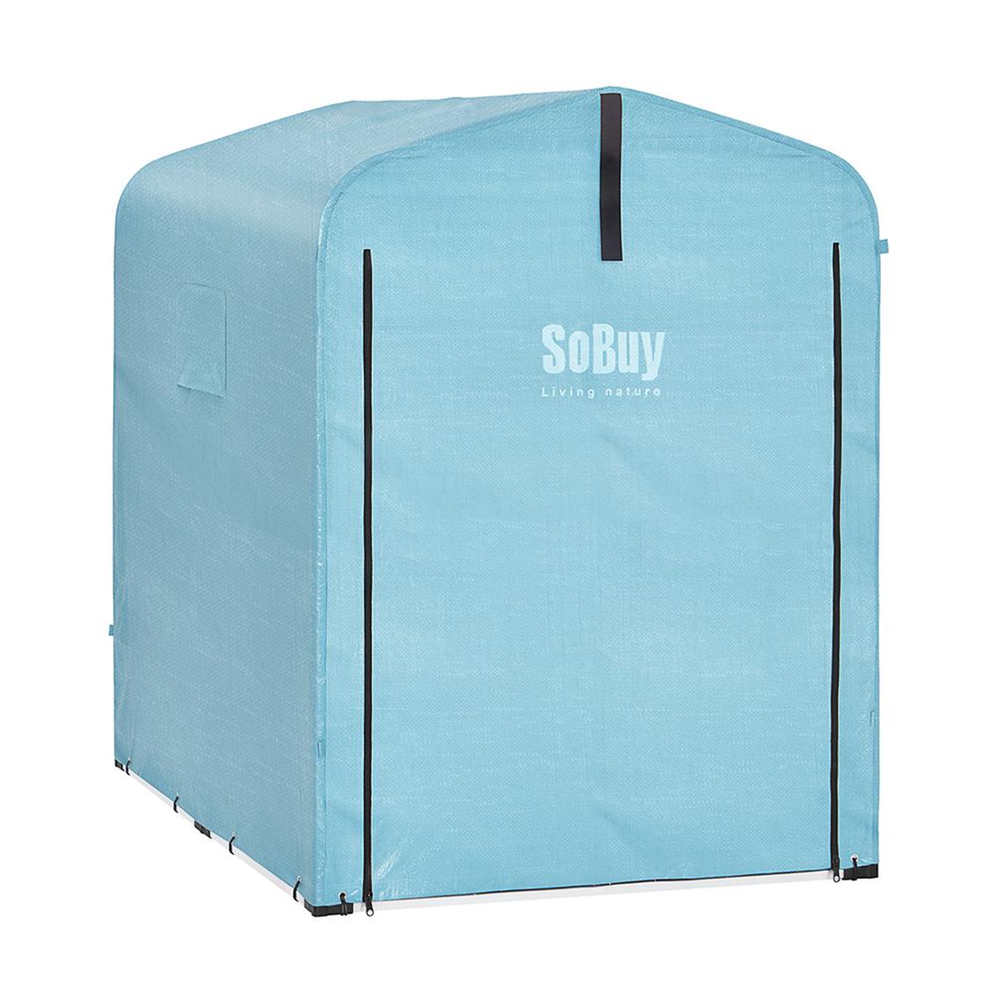 Voir la diapositive 1 : SOBUY SoBuy - Abri À Vélos 1 porte - Fonctionnel - KLS11-V