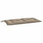 Voir la diapositive 4 : VIDAXL Coussins de banc jardin lot de 2 taupe 100x50x7 cm tissu Oxford