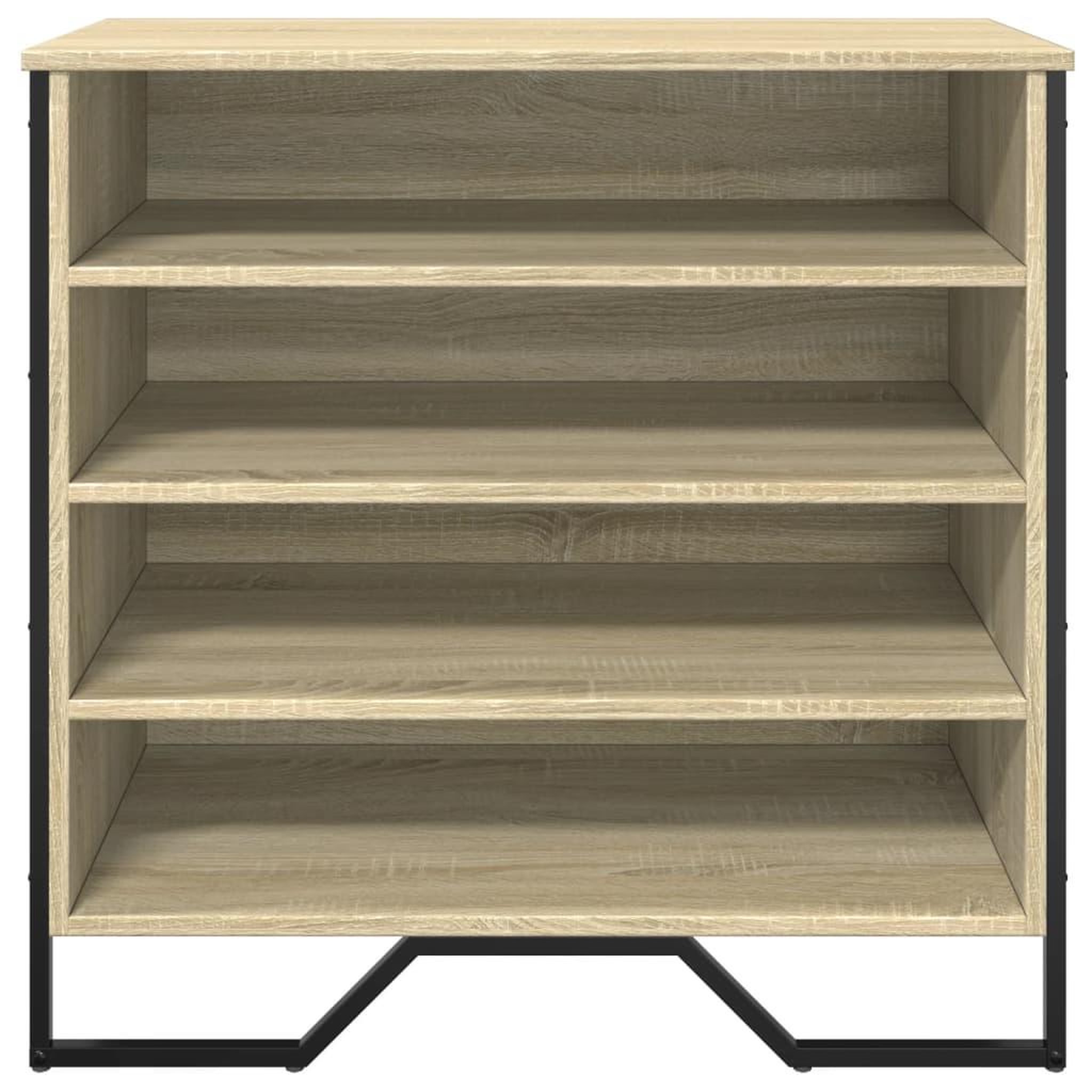Voir la diapositive 4 : VIDAXL Armoire a chaussures chene sonoma 80x38x78 cm bois d'ingenierie