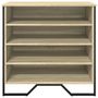 Voir la diapositive 4 : VIDAXL Armoire a chaussures chene sonoma 80x38x78 cm bois d'ingenierie