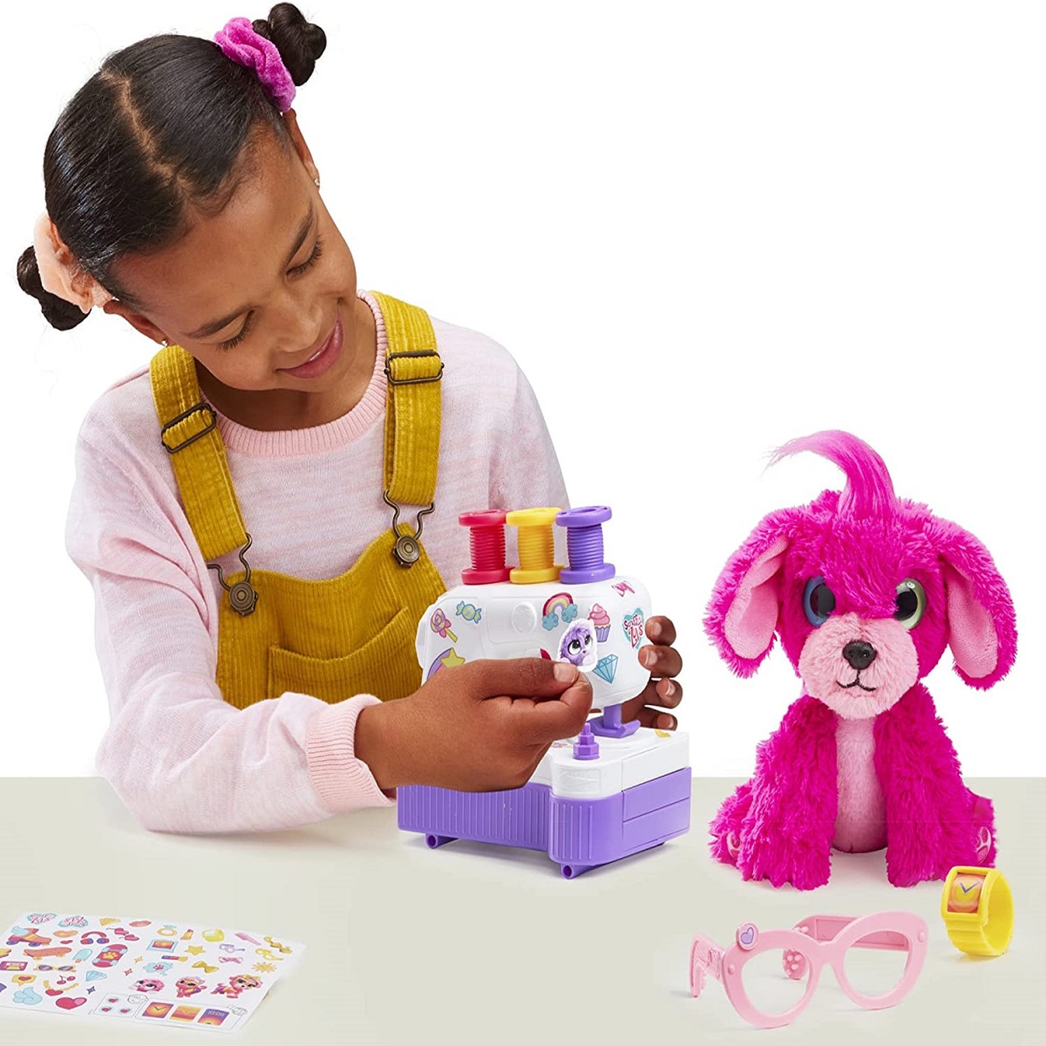 Voir la diapositive 7 : MOOSE TOYS Couture Surprise Rose - Little Live Pets Scruff-A-Luvs