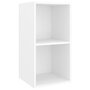 Voir la diapositive 4 : VIDAXL Meubles TV muraux 4 pcs Blanc Bois d'ingenierie