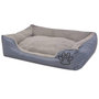 Voir la diapositive 2 : VIDAXL Lit pour chiens avec coussin rembourre Taille XXL Gris