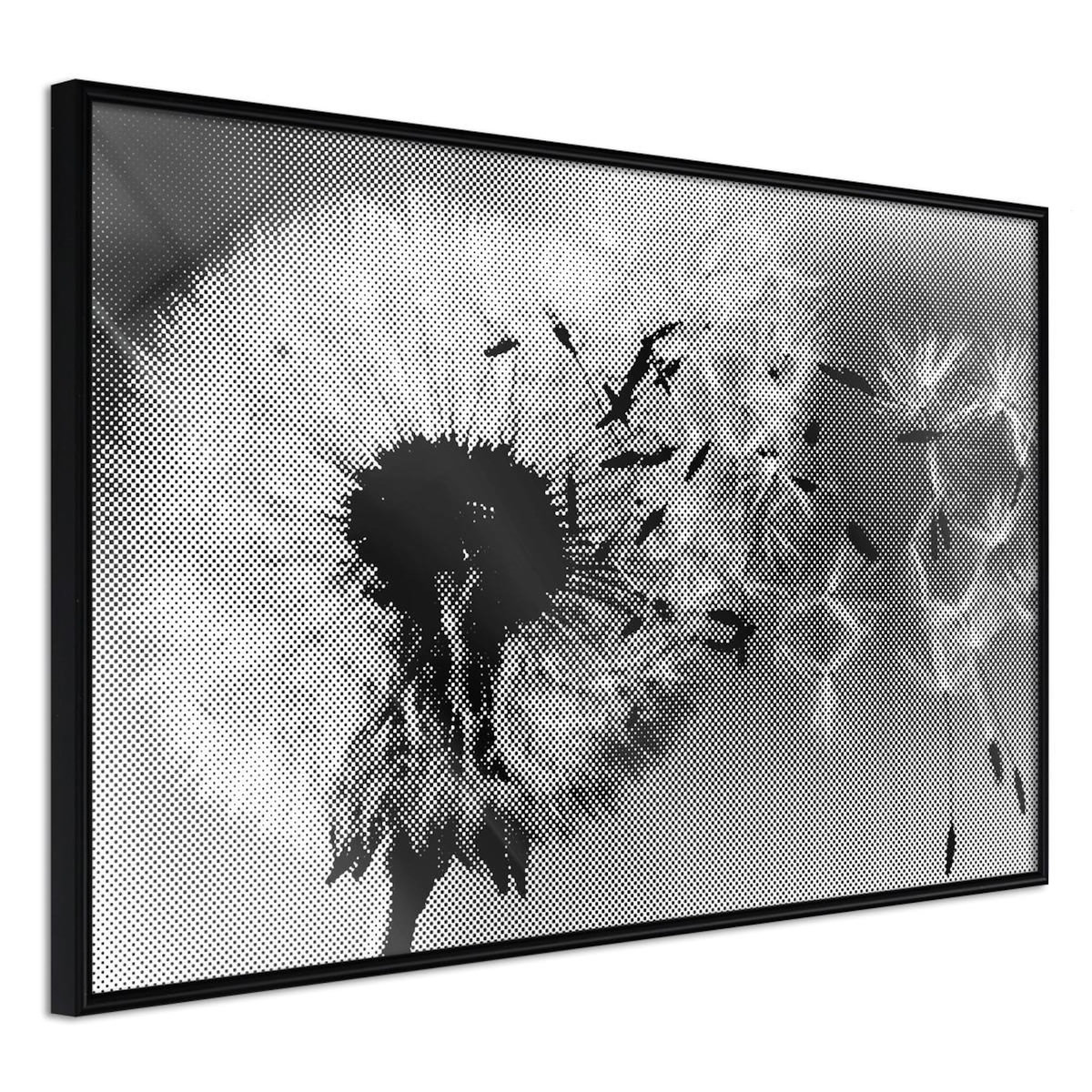 Paris Prix Affiche Murale Encadrée  Dandelion in the Wind