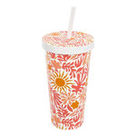 FIVE Mug Réutilisable Avec Paille  Soléa  55cl Multicolore