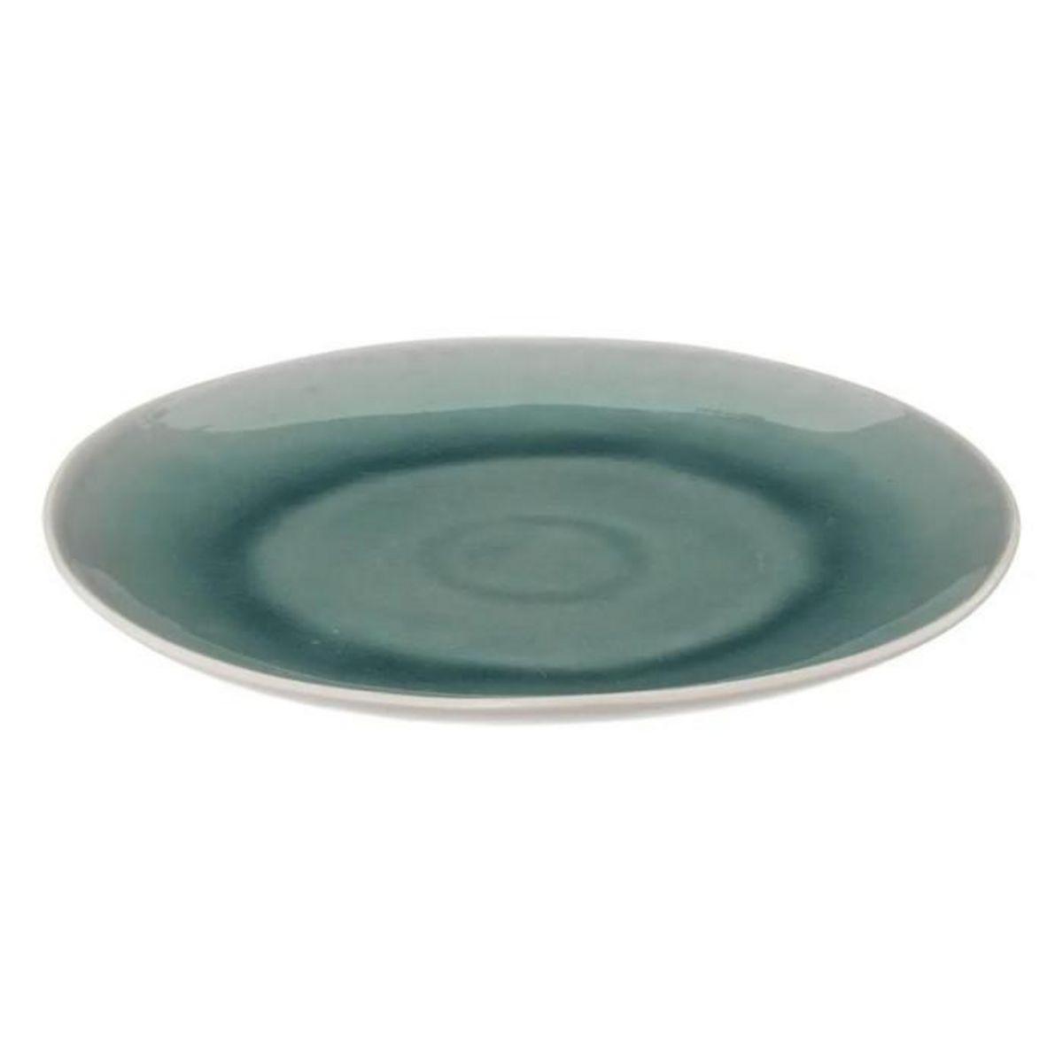 SECRET DE GOURMET Lot de 6 Assiettes Plates  Esmee  27cm Vert