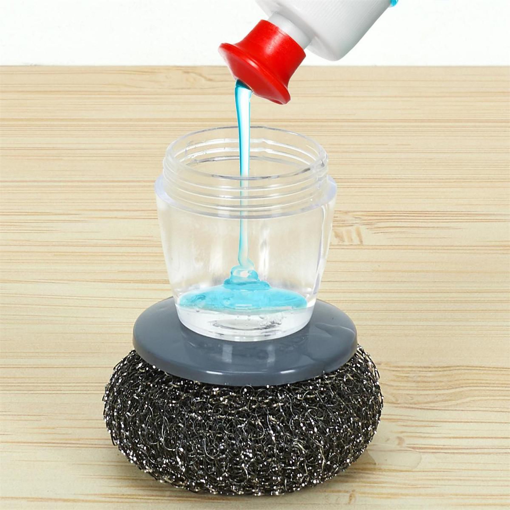 Voir la diapositive 4 : Je cherche une idee Grattoir à vaisselle  réservoir  10cm noir
