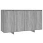 Voir la diapositive 2 : VIDAXL Buffet Sonoma gris 135x41x75 cm Bois d'ingenierie