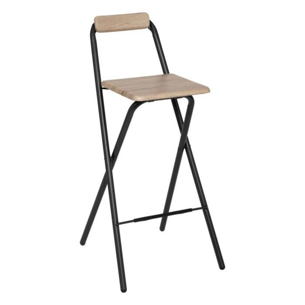 ATMOSPHERA Lot de 4 Tabourets de Bar  Louna  Naturel Trend