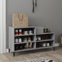 Voir la diapositive 1 : VIDAXL Armoire a chaussures Sonoma gris 102x36x60 cm Bois d'ingenierie