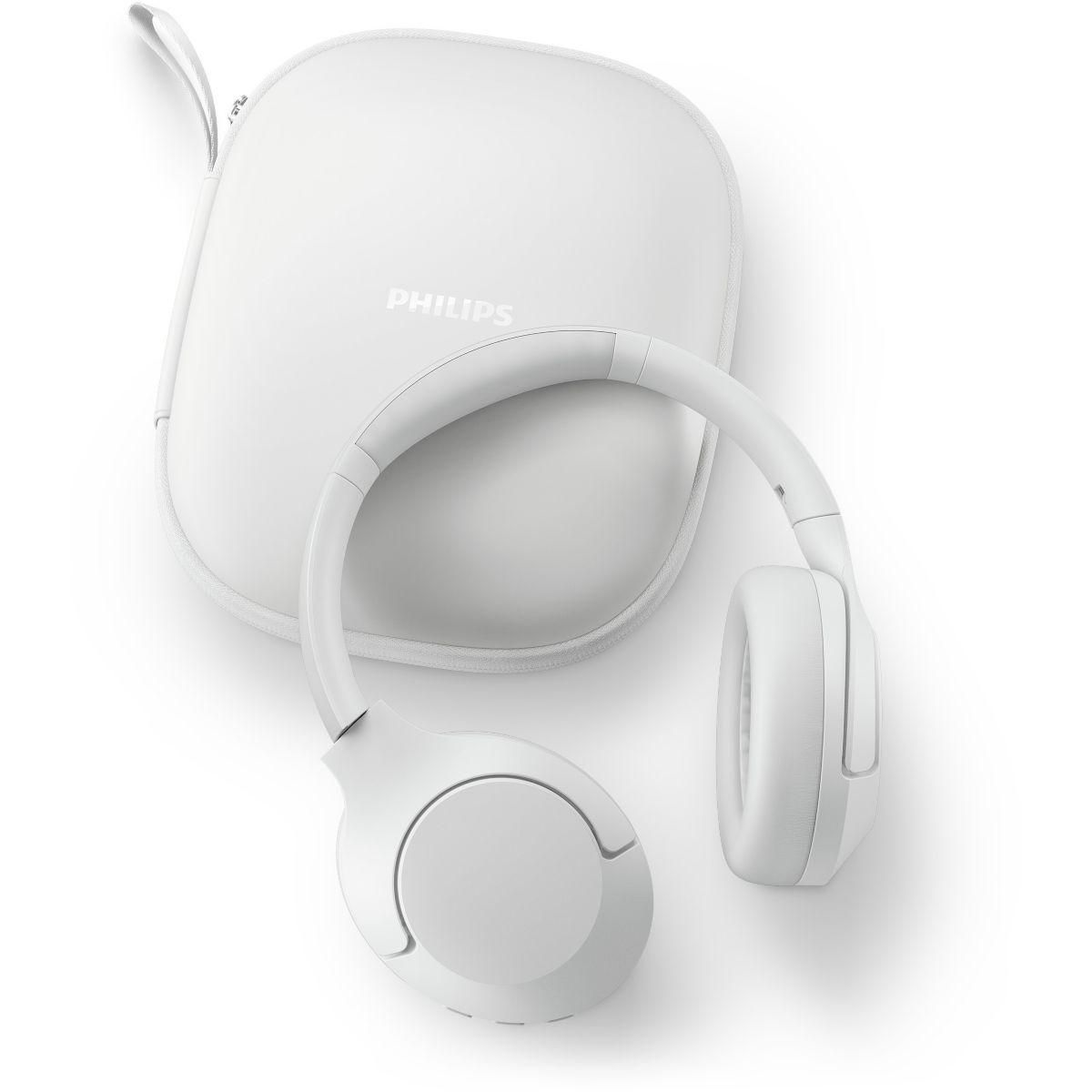 Philips Casque TAH8506WT Blanc