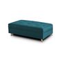 Voir la diapositive 4 : LISA DESIGN Rune - canapé d'angle - avec pouf d'appoint - 4 places - style scandinave - gauche