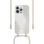 Voir la diapositive 2 : WOODCESSORIES Coque avec cordon iPhone 13 Pro Max Tour de cou blanc
