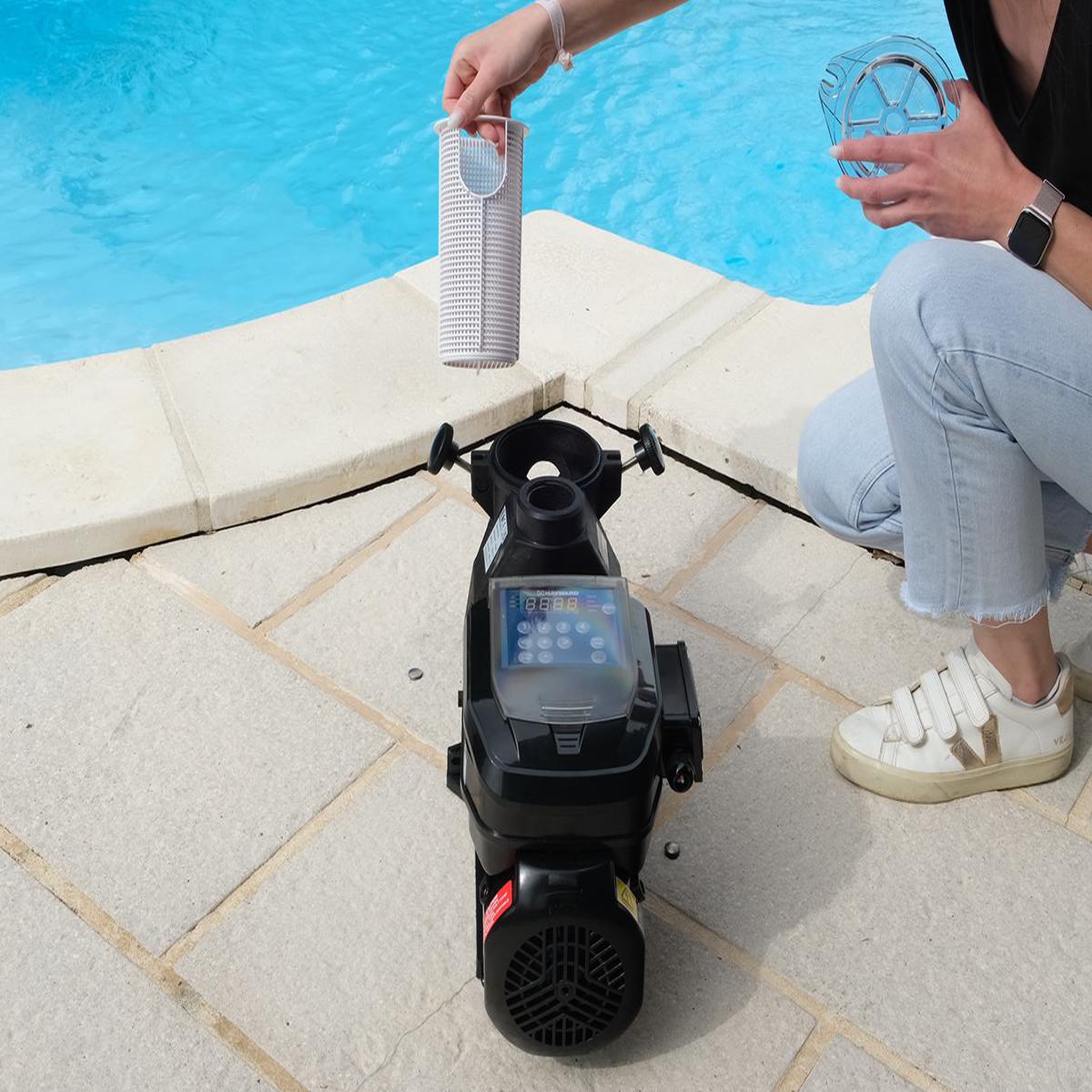 Voir la diapositive 3 : Hayward Pompe Max Flo VS 1 CV / 13,5 m³/h Mono - Hayward