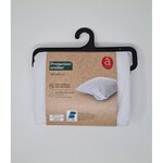 ACTUEL Protège oreiller absorbant en coton anti acariens anti bactériens. Coloris disponibles : Blanc