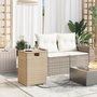 Voir la diapositive 3 : VIDAXL Table de couverture de bouteille de propane beige 40x40x60 cm