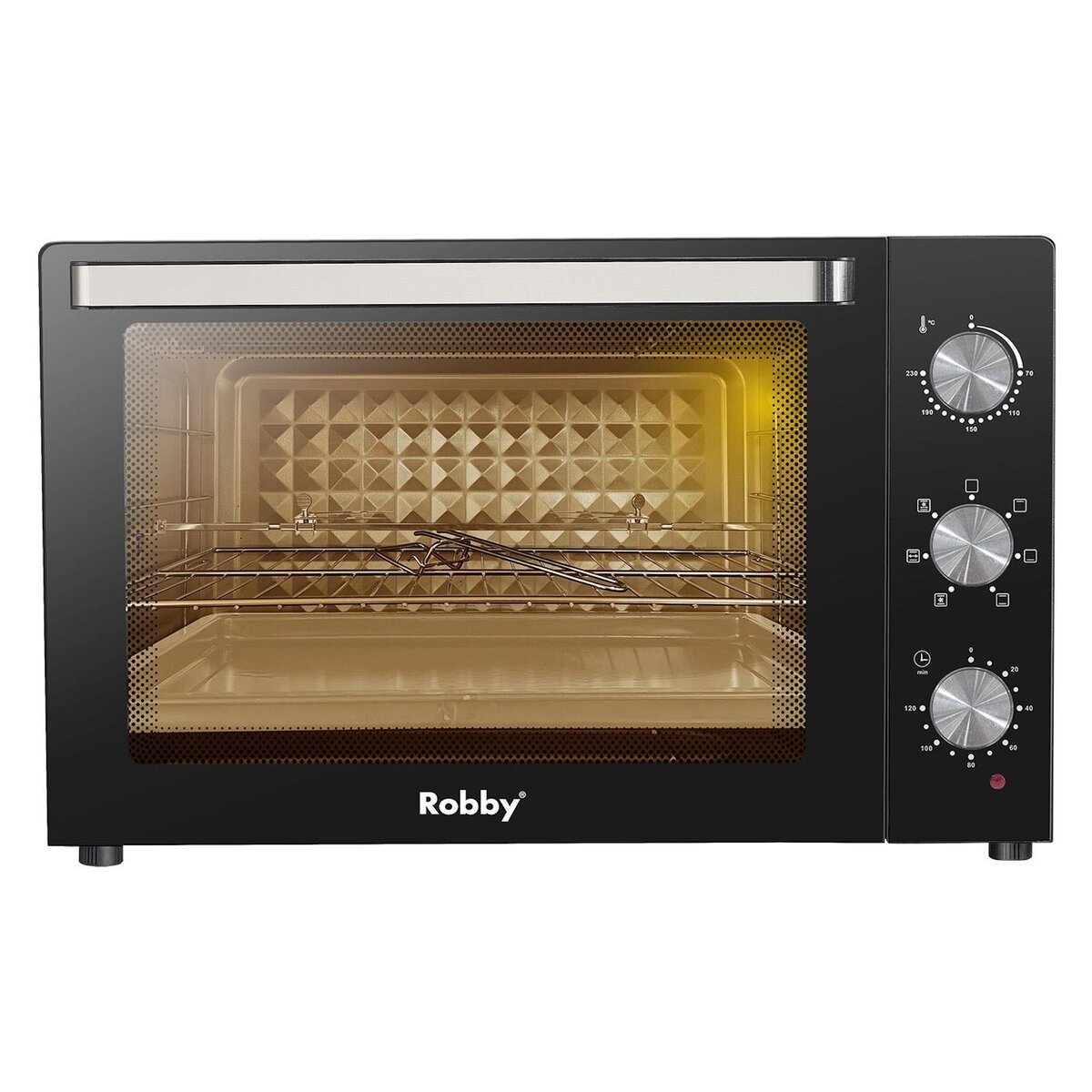 Robby Four chaleur tournante 80l 2400w - ROMFT80B