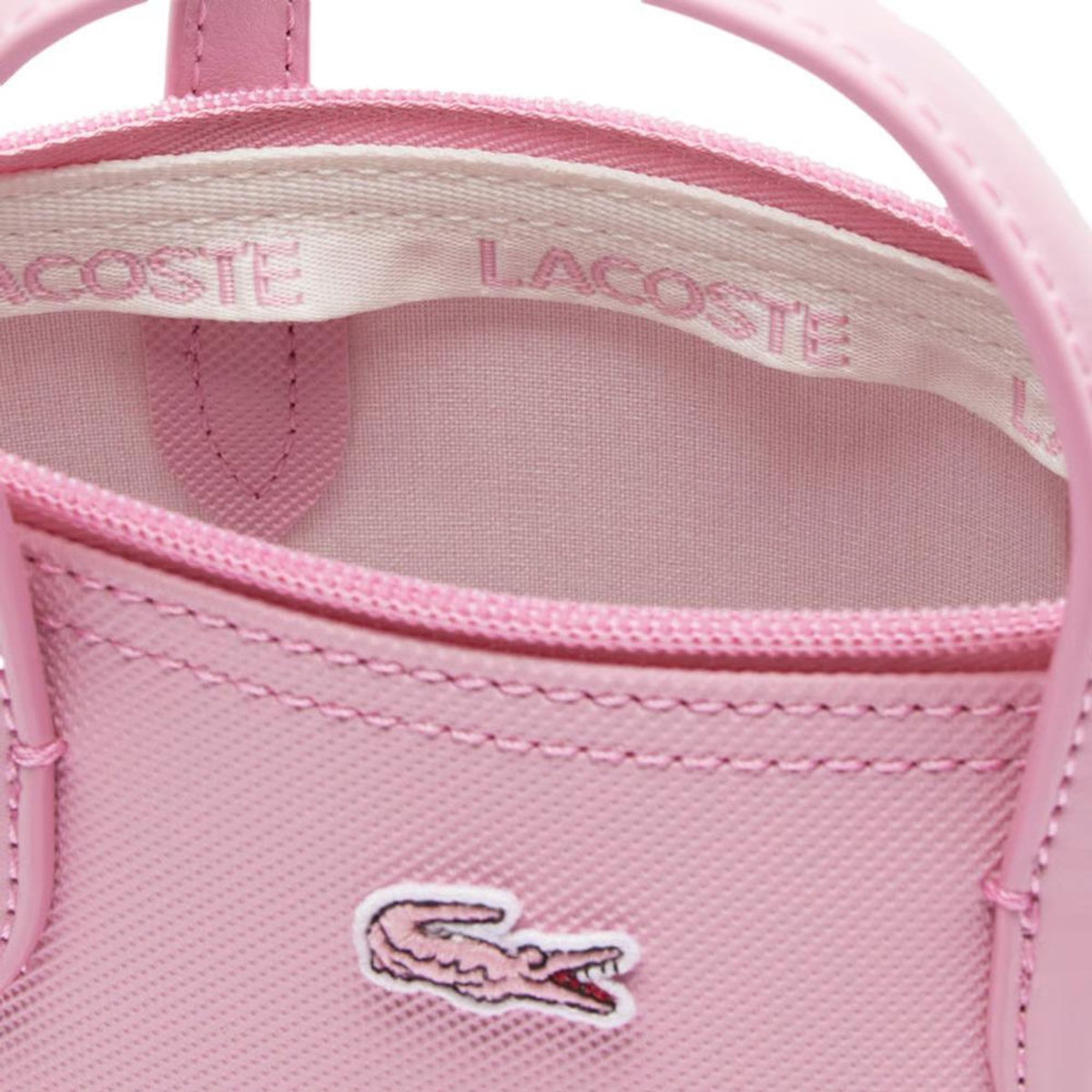Lacoste Sac Bandoulière Rose Femme Lacoste Concept Mini Tote L.12.12