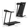 Voir la diapositive 3 : HOMCOM Tapis de course électrique pliable 500 W - V. max. 12 Km/h - écran LED multifonction - 12 programmes - 2 porte-gobelets - support smartphone - acier ABS noir