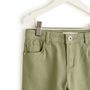 Voir la diapositive 2 : IN EXTENSO Pantalon twill fille