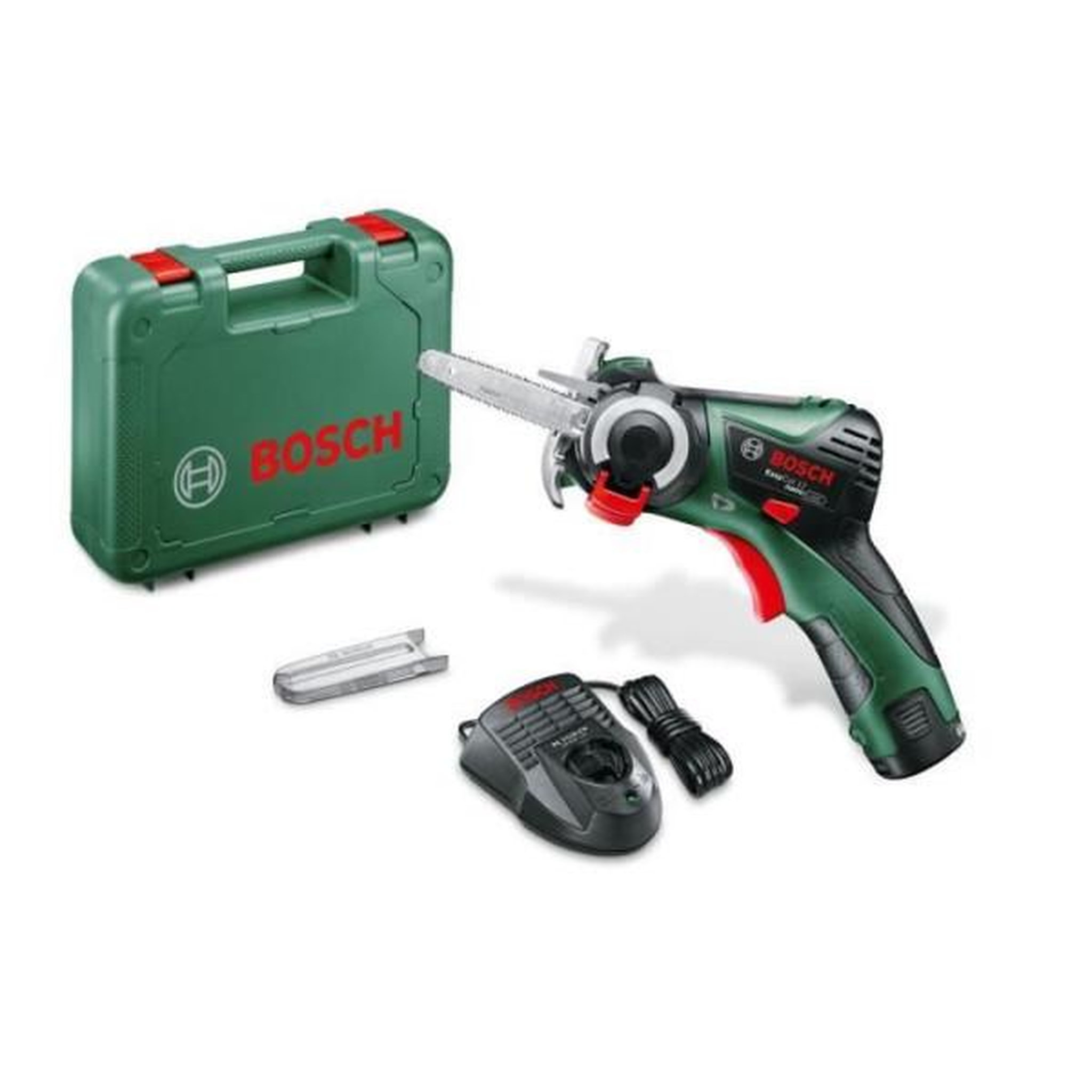 Voir la diapositive 3 : BOSCH Scie coupe droite sans-fil bosch - easycut 12 - lame nanoblade bois - batterie 12v-2,5ah