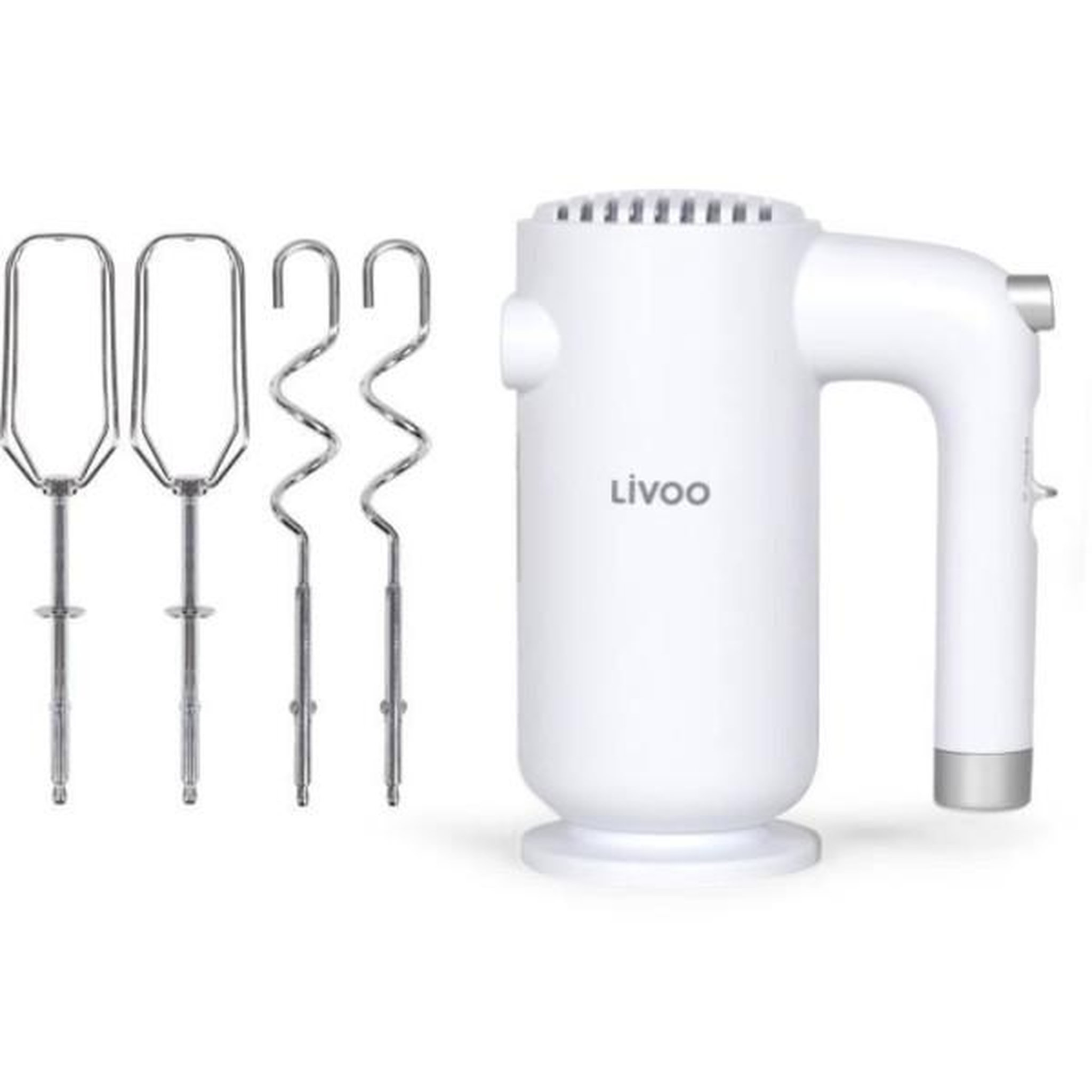 Voir la diapositive 4 : LIVOO Batteur électrique 250w blanc - DOP243W