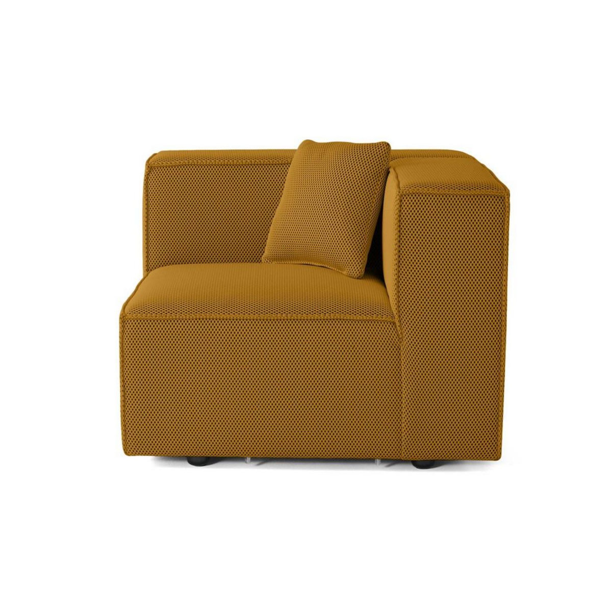 LISA DESIGN Arty - module d'assise gauche - en tissu mailles 3d