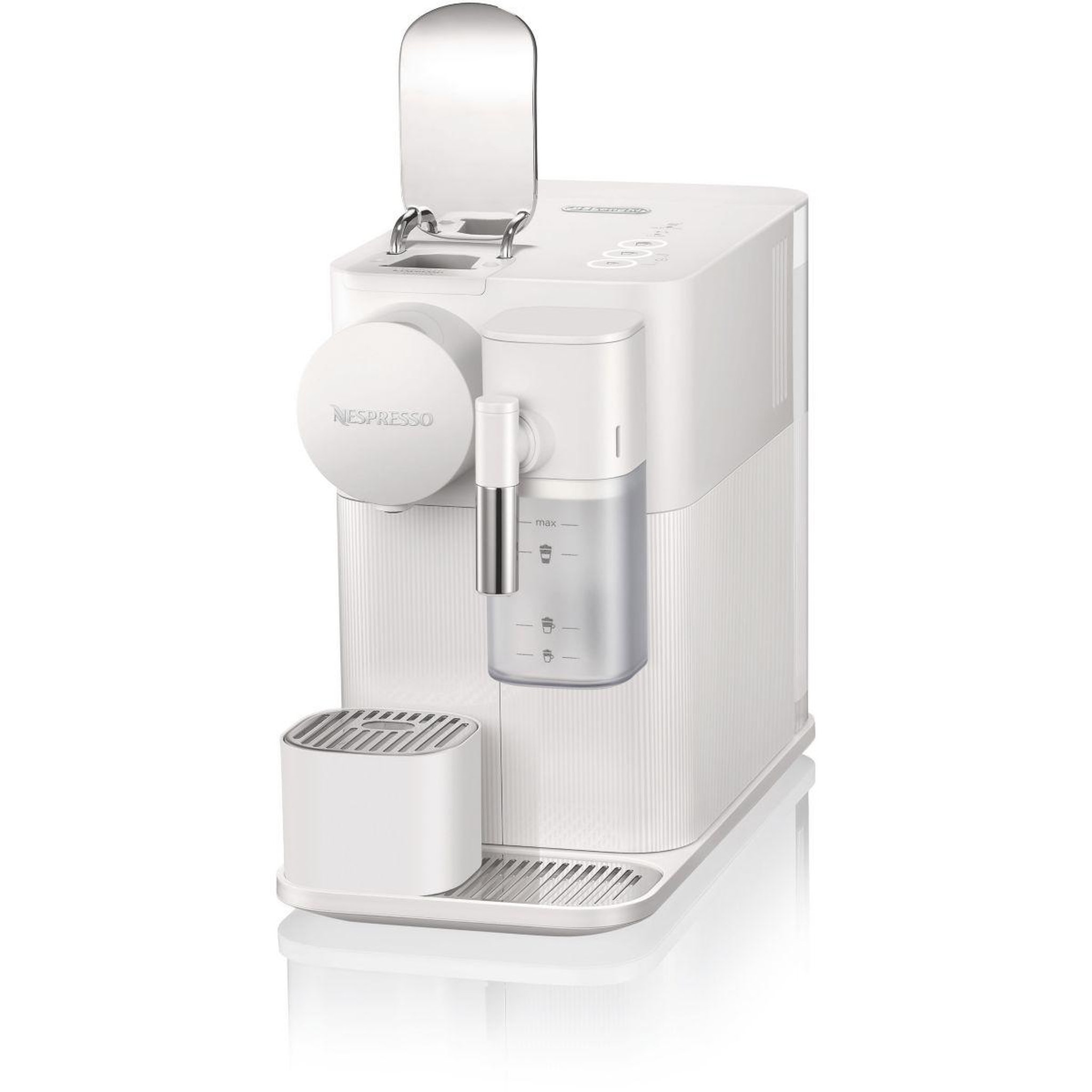 Voir la diapositive 4 : DELONGHI Nespresso one blanche en510w