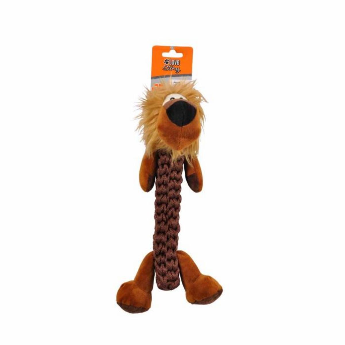 Paris Prix Peluche pour Chien  Lion  34cm Marron