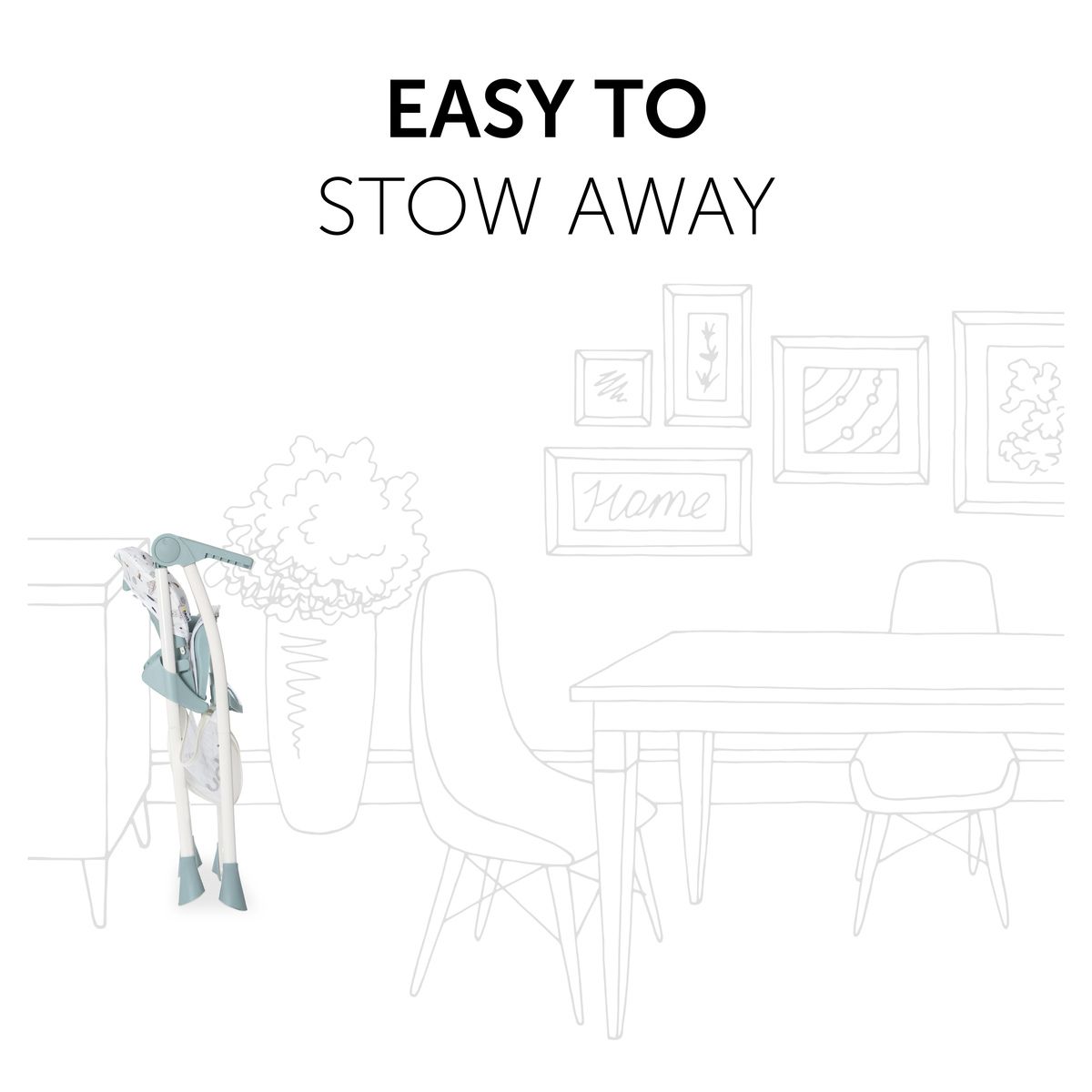 HAUCK Chaise haute Sit N Fold