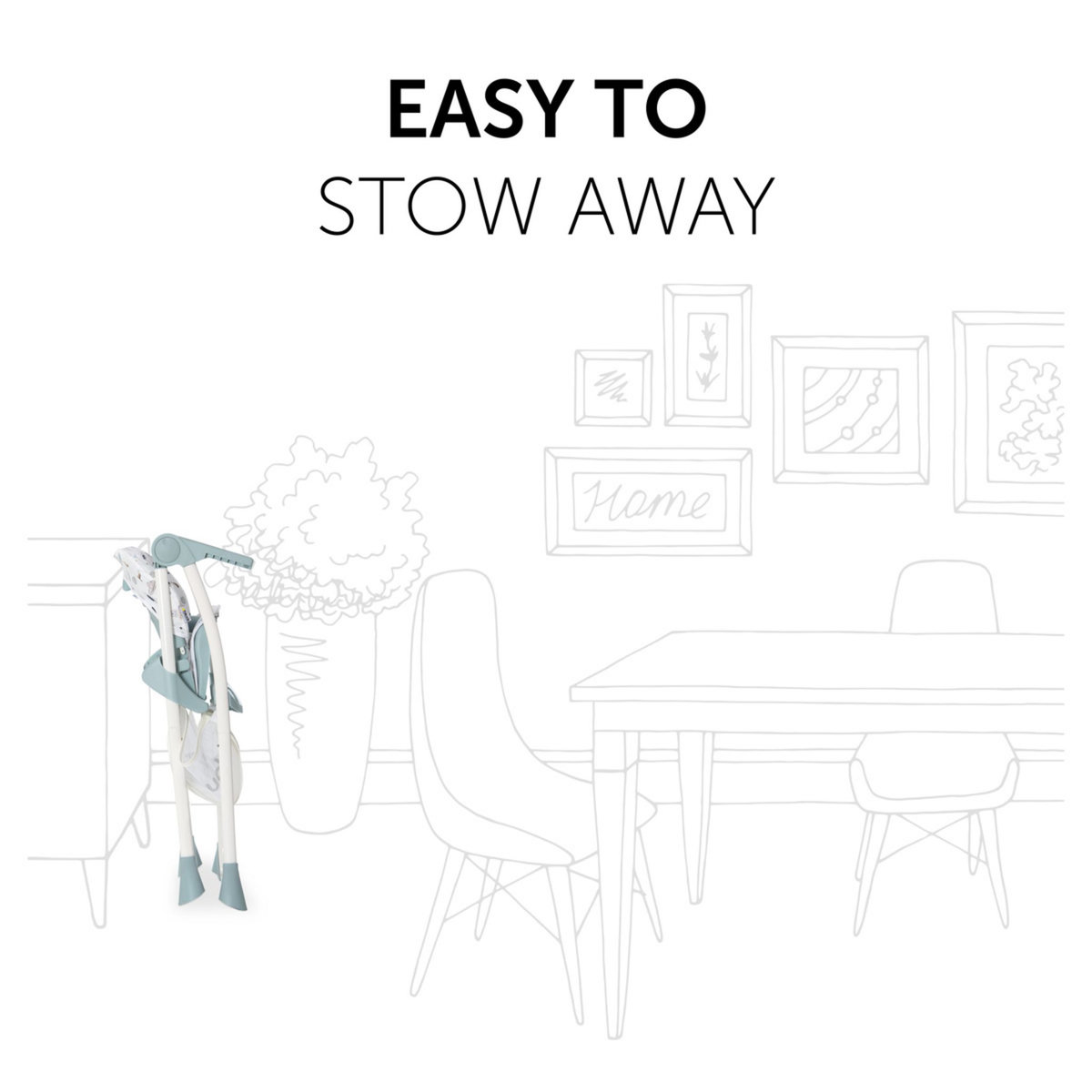 HAUCK Chaise haute Sit N Fold