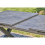 Voir la diapositive 3 : Paris Prix Table de Jardin Extensible en Céramique  Floride  180-240cm Gris Anthracite