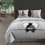 Voir la diapositive 1 : SOLEIL D'OCRE Parure housse de couette coton 57 fils BLACK DRESS, par Soleil d'Ocre