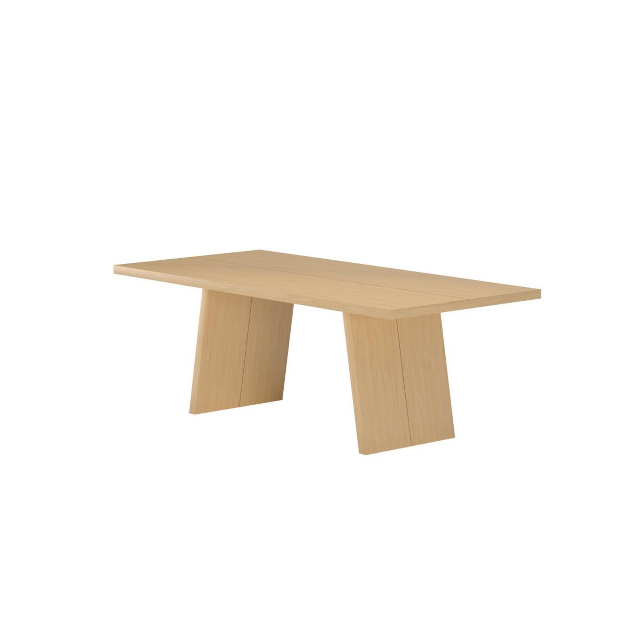 Voir la diapositive 3 : Paris Prix Table à manger design  logga  210cm naturel