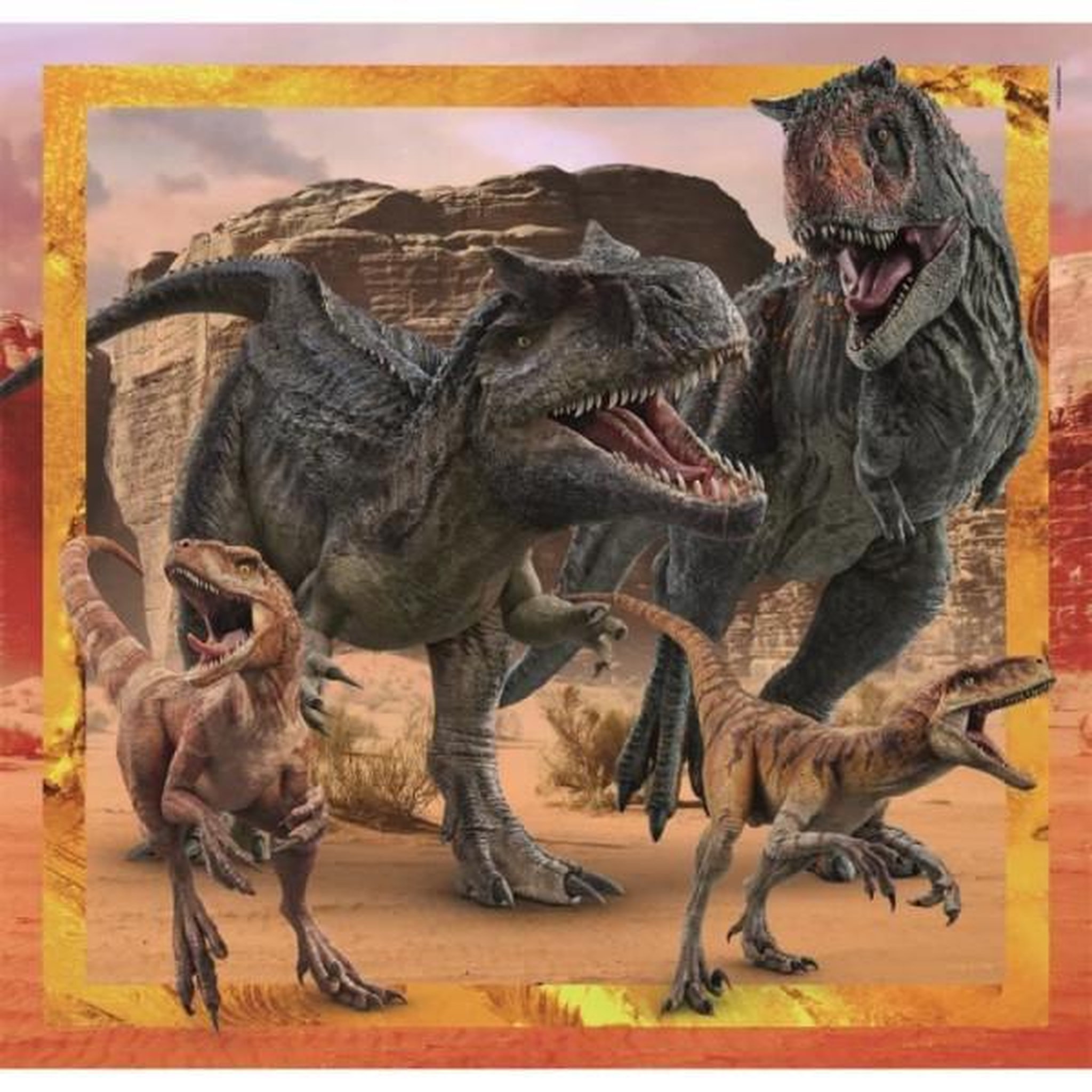 Voir la diapositive 2 : CLEMENTONI CLEMENTONI puzzle 3x48 pieces - Jurassic World