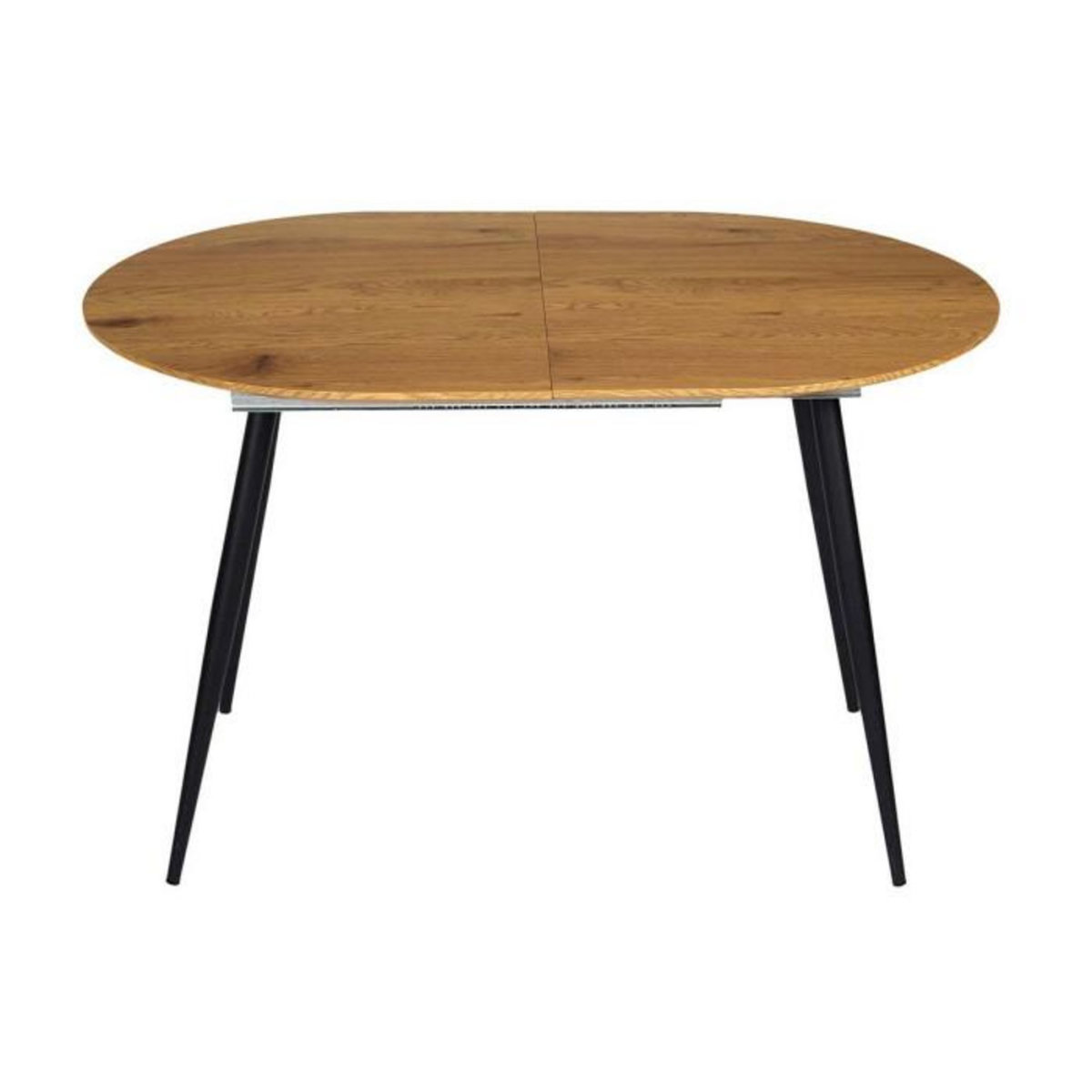 Paris Prix Table de Repas  Extensible  120-160cm Naturel & Noir